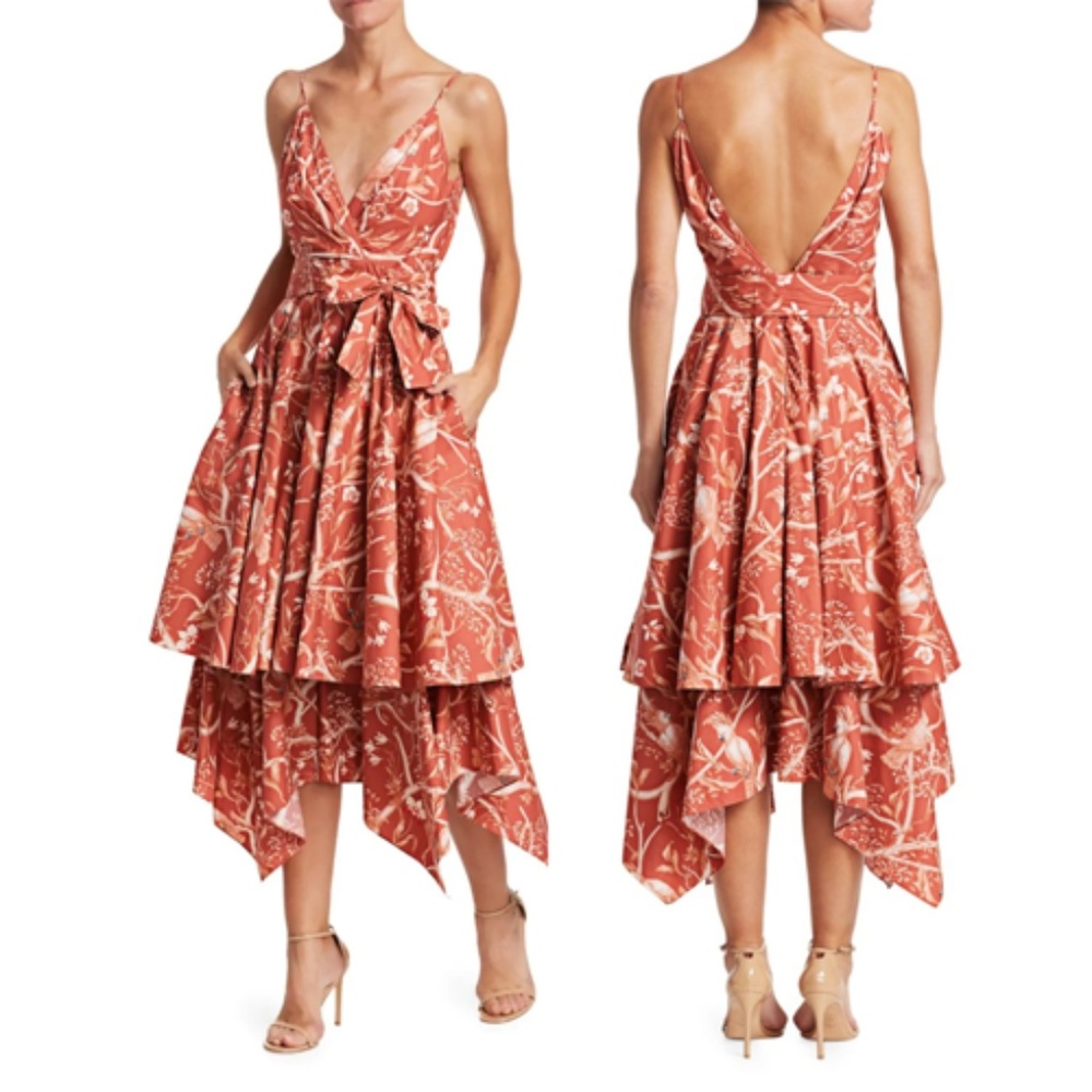 Johanna Ortiz Cacatua Dress Size 8 NEW